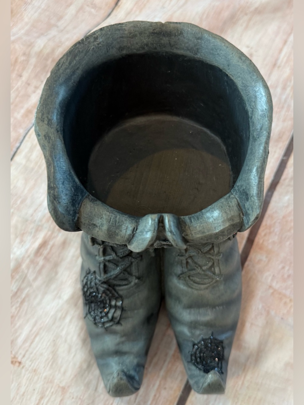 Yankee Candle Witch Boots Spiderwebs Candle Holder Halloween Retired - Picture 4 of 7